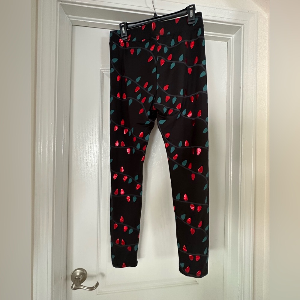 Christmas light leggings